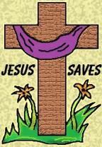 Cross Clipart Jesus Saves Easter Clipart