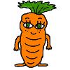 Carrot Clipart  Colored