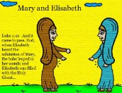 Luke 1:41 clipart babe leaped in womb