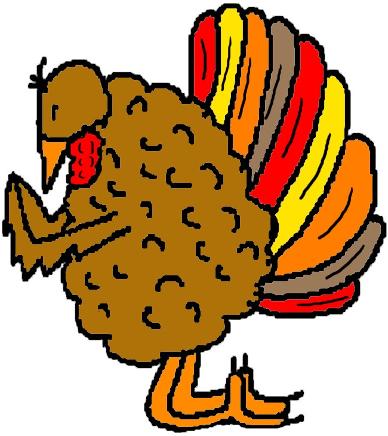 Praying Turkey Clipart