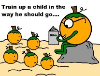Pumpkin Teaching Bible Clipart