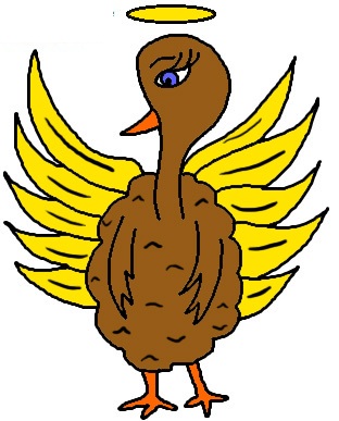 Angel Turkey Clipart